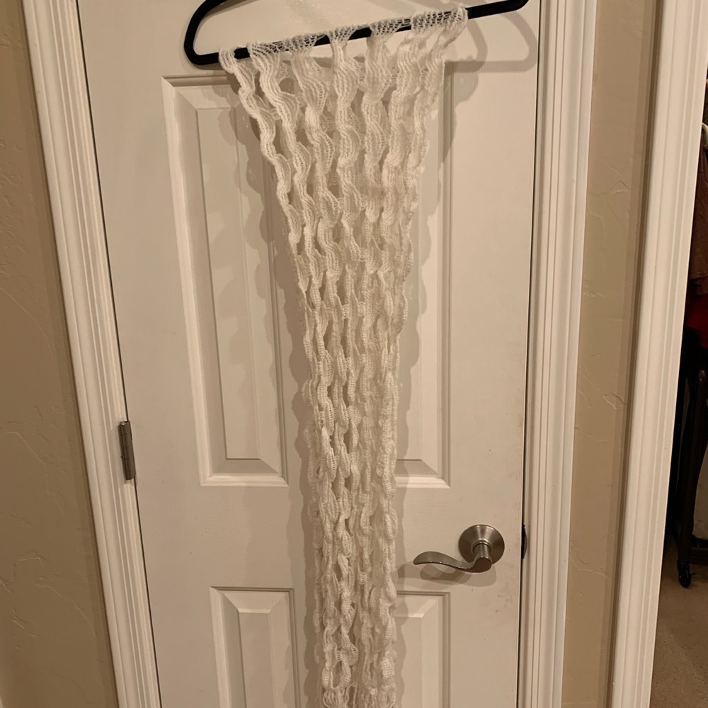 White scarf